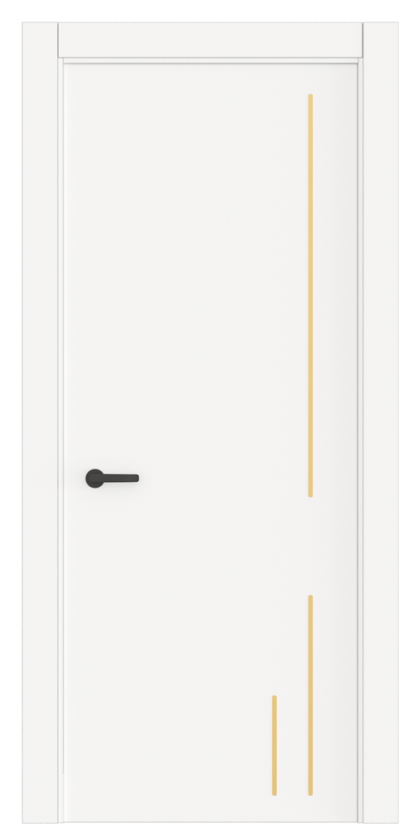 Кімнатні двері maxi molding new з вертикальними алюмінієвими молдингами фарбовані Кімнатні двері maxi molding new з вертикальними алюмінієвими молдингами фарбовані