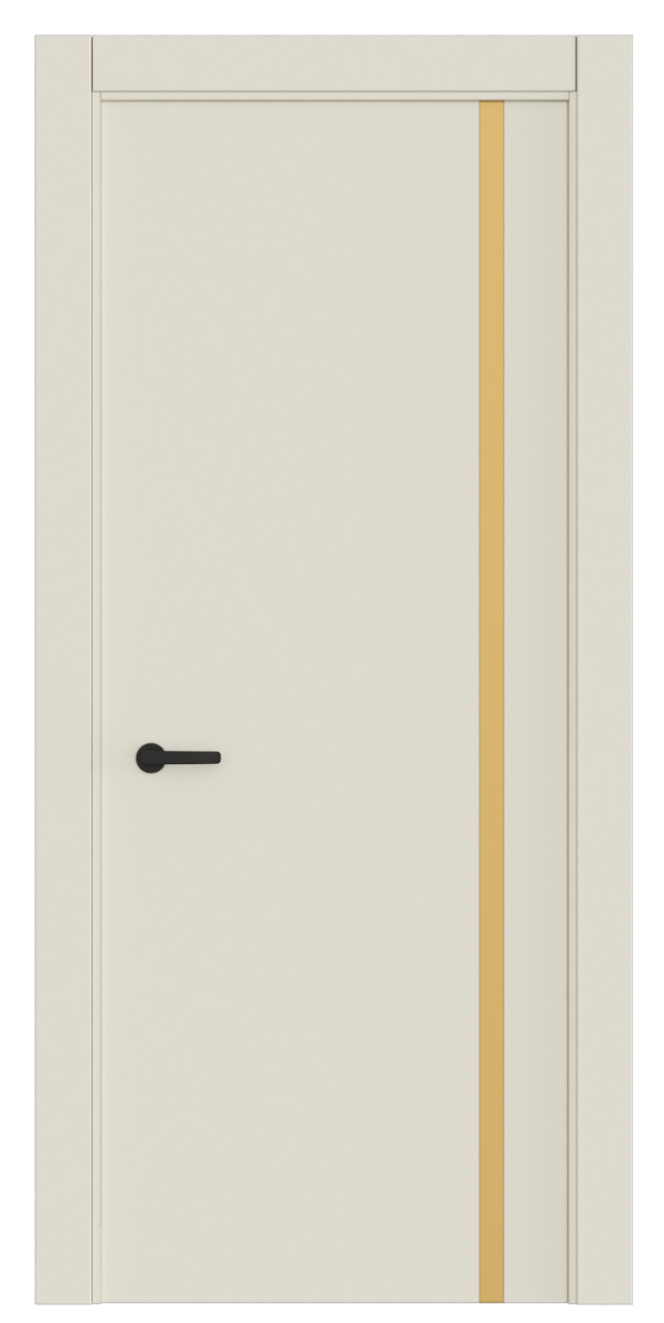 Кімнатні двері maxi molding 1В полотно з вертикальним алюмінієвим молдингом фарбовані Кімнатні двері maxi molding 1В полотно з вертикальним алюмінієвим молдингом фарбовані